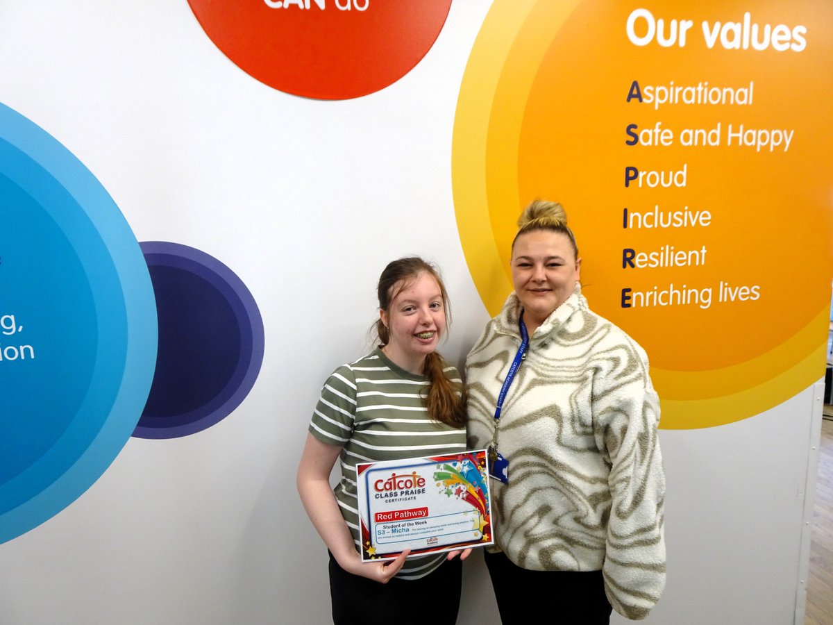 Brierton 6th Form presented their 'Student of the Week' awards today.
Drew, Amelia and Micha were recognised for being outstanding this week.

Well done to all! 🏆