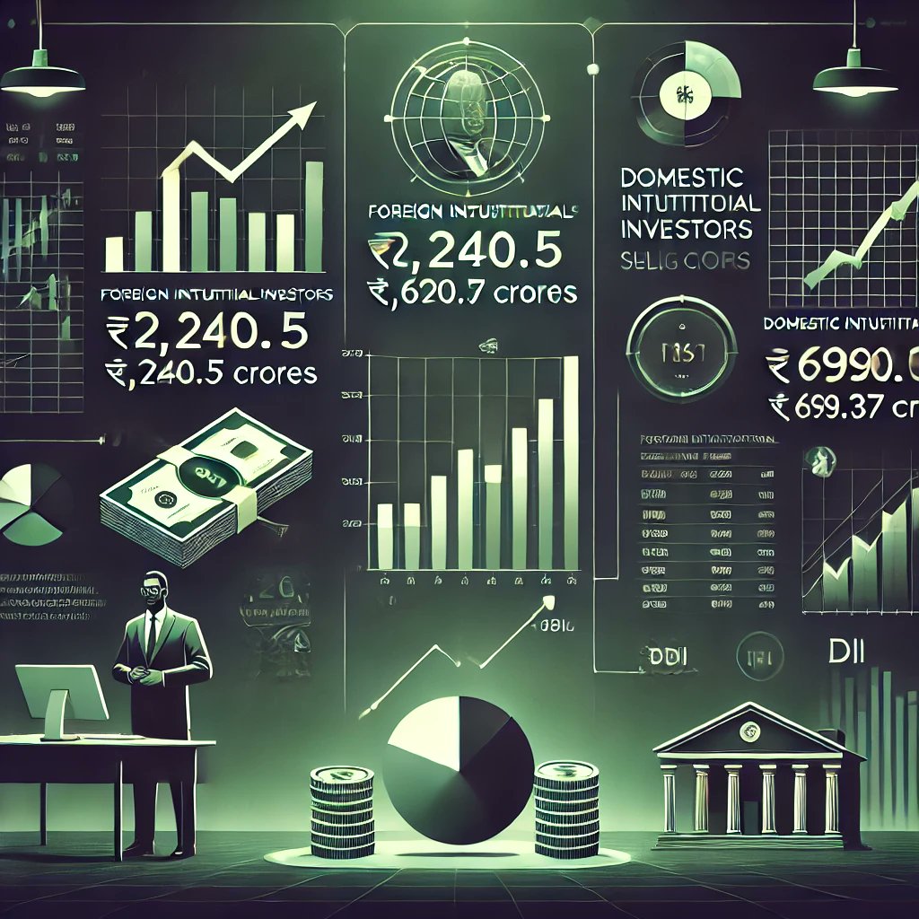 Sensetalkies's tweet image. 📊 Market Update:

FIIs/FPIs were net buyers, investing ₹2,240.5 Cr

DIIs were net sellers, offloading ₹696.37 Cr

Foreign investors continue their buying streak! 📈  #BullRun
#StockMarket #FIIFlow #DIIActivity #DIIs #FII #sharemarket #StockMarket #StockMarketIndia