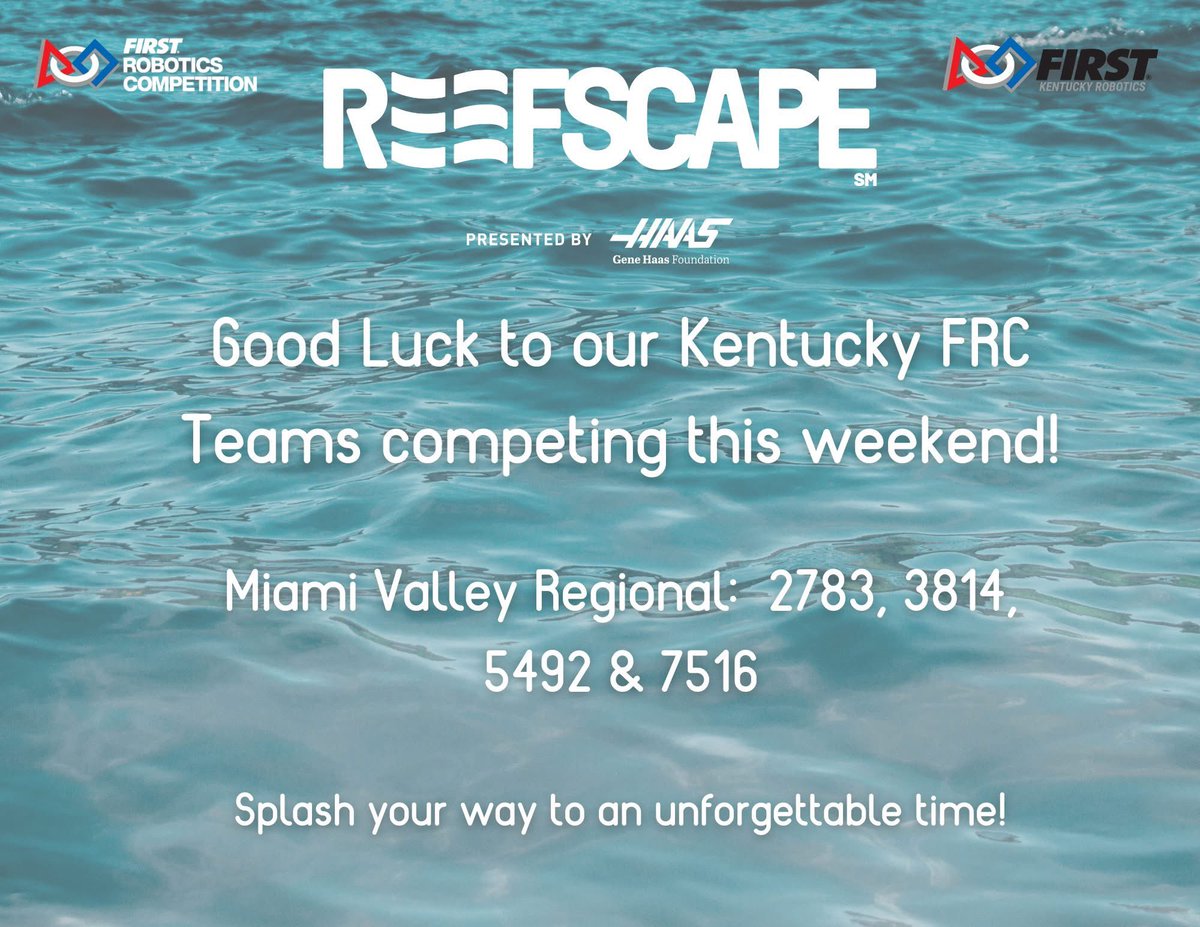 Kentucky FIRST Robotics (@kyfirstrobotics) on Twitter photo 