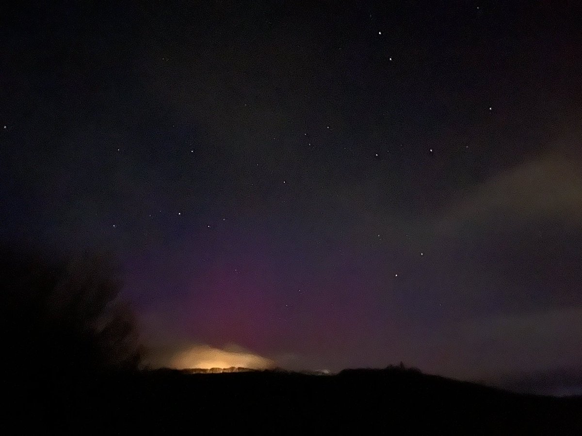 PurlDesign's tweet image. Last nights #northernlights #cameltrail #cornwall