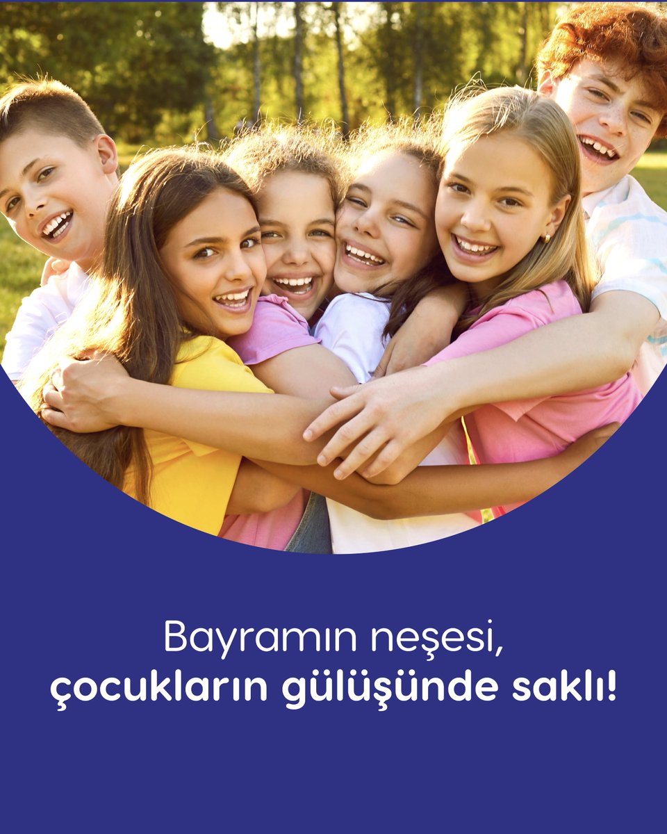 Çocukların neşesi ve sevdiklerinizle geçen güzel anlarla dolu bir bayram diliyoruz. 

İyi bayramlar! 💙