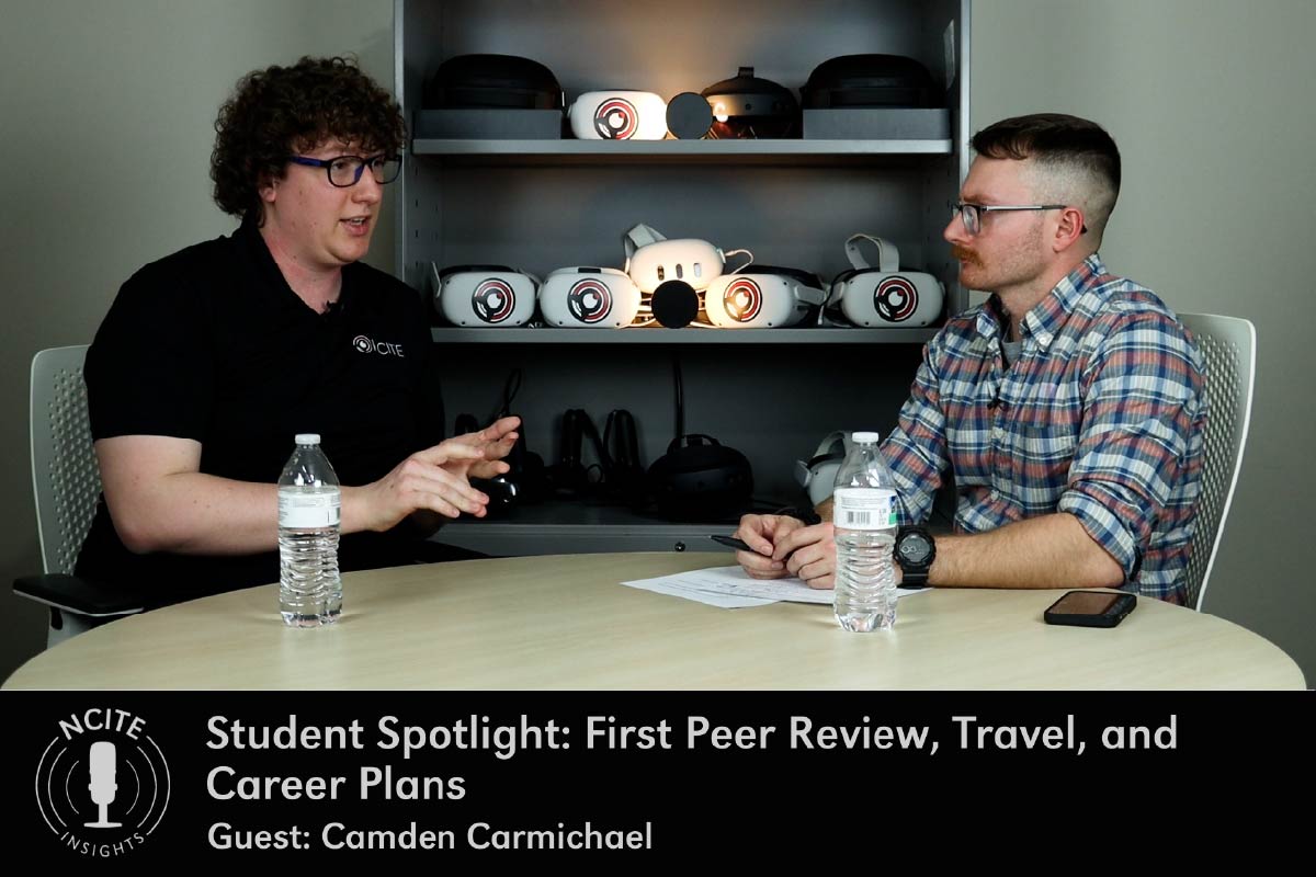 🎙️NCITE Insights – Student Spotlight: Camden Carmichael🎧

Camden is an NCITE student researcher and <a href="/UNOSCCJ/">UNO School of Criminology and Criminal Justice</a> undergraduate who recently co-authored his first peer-reviewed article and traveled to the National Targeting Center in Washington, D.C.

unomaha.edu/ncite/news/202…