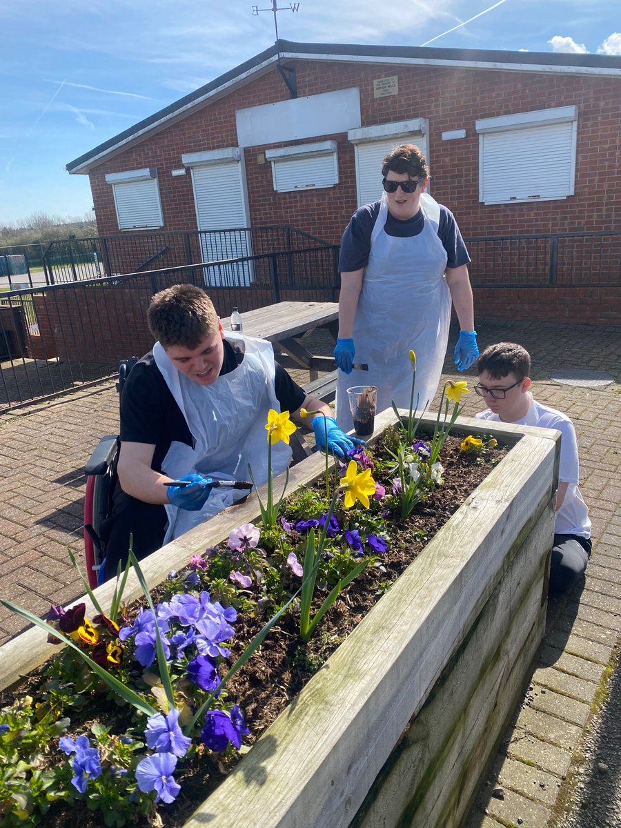 Shaw Lane Foundation (@shawlanesports) on Twitter photo Our workskills group were out painting with other volunteers today. Great job sprucing up the benches and planters. <a href="/TNLComFund/">The National Lottery Community Fund</a> <a href="/SYCF1986/">South Yorkshire's Community Foundation</a> <a href="/BarnsleyCouncil/">Barnsley Council</a> <a href="/GreenacreSchool/">Greenacre School</a> Our workskills group were out painting with other volunteers today. Great job sprucing up the benches and planters. <a href="/TNLComFund/">The National Lottery Community Fund</a> <a href="/SYCF1986/">South Yorkshire's Community Foundation</a> <a href="/BarnsleyCouncil/">Barnsley Council</a> <a href="/GreenacreSchool/">Greenacre School</a>