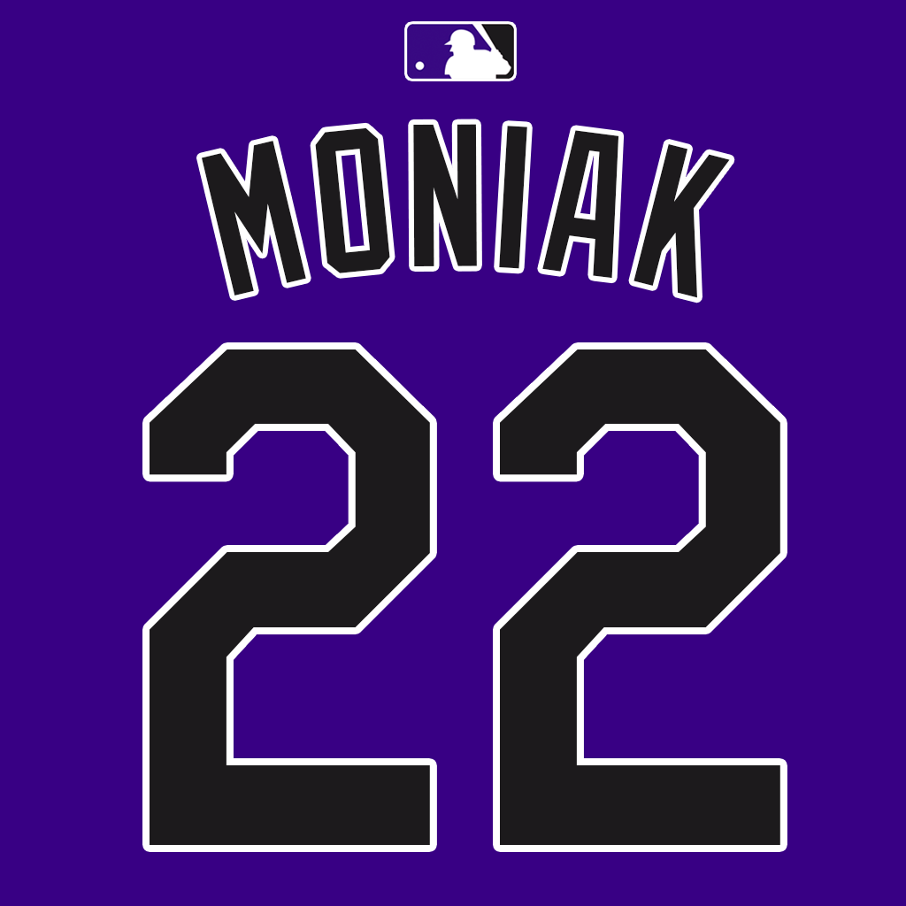 NumbersMLB's tweet image. OF Mickey Moniak will wear number 22. Last worn by OF Nolan Jones in 2024. #Rockies