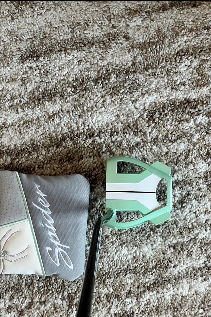 Sooo excited to get my new toy 

Love the fresh mint green 

#Taylormade #Golfer