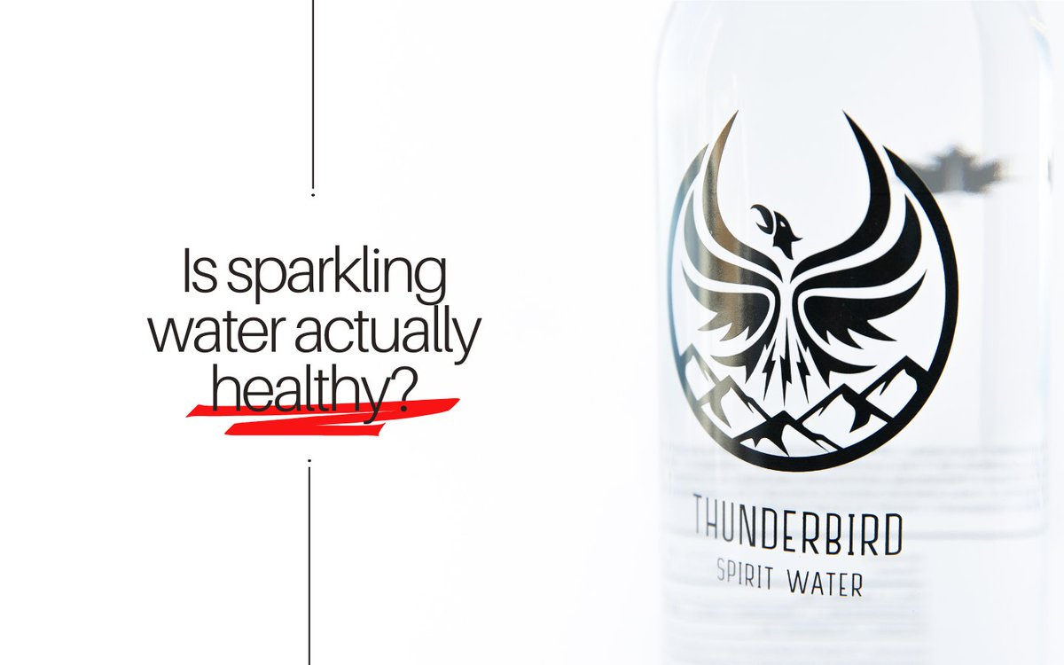 thunderbirdh2o's tweet image. Is sparkling water actually healthy? The short answer is yes! 💧Generally speaking, it is a healthy, refreshing option with no downsides and a beneficial alternative to sugary drinks. 

#SparklingWater #StayHydrated #HealthyHydration #ThunderbirdSpiritWater #springwater