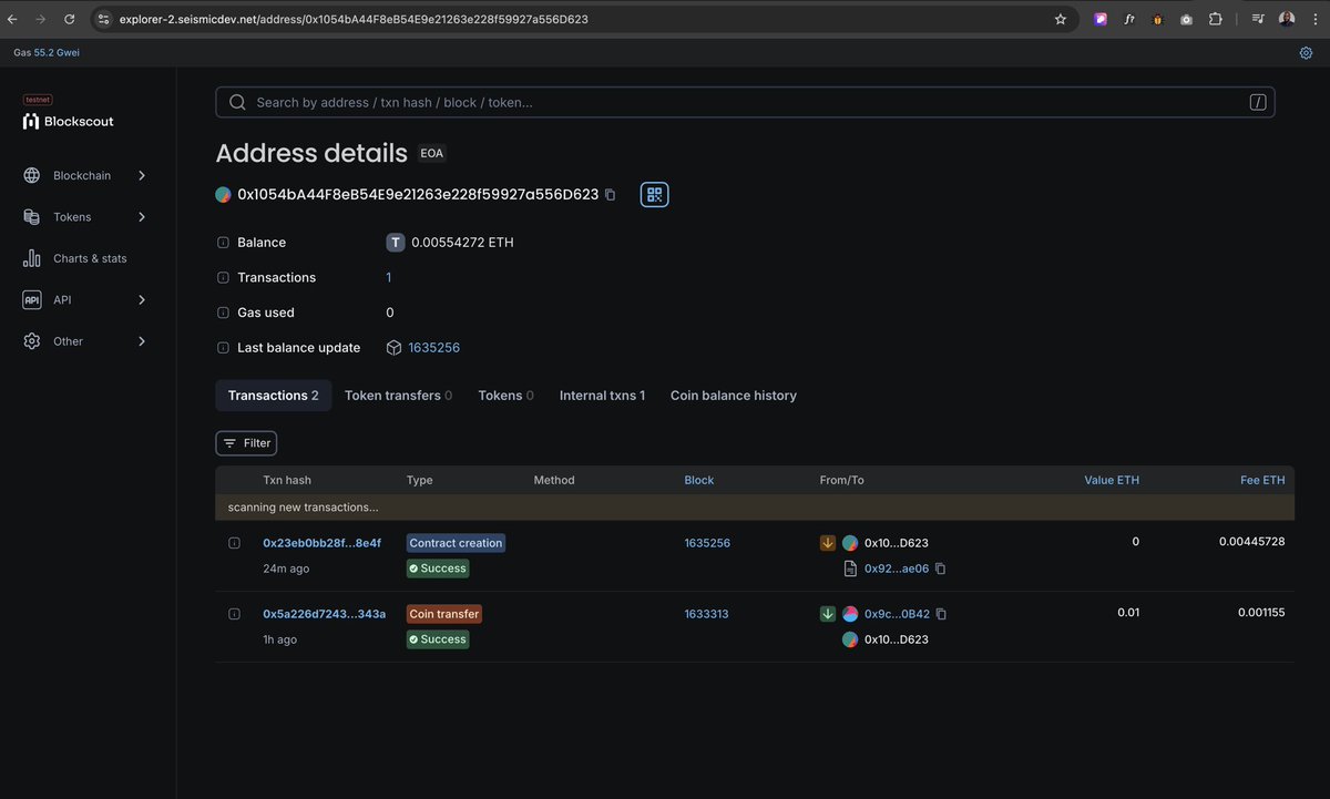somkayy's tweet photo. Seismic Network offers an outstanding Devnet experience!

⚡ Lightning-fast deployment
🔹 Smooth interactions
📖 Well-structured docs
🔒 Secure, encrypted transactions

Big thanks to @lyronctk &amp; kudos to @SeismicSys!” https://t.co/ulKUbZbOjT