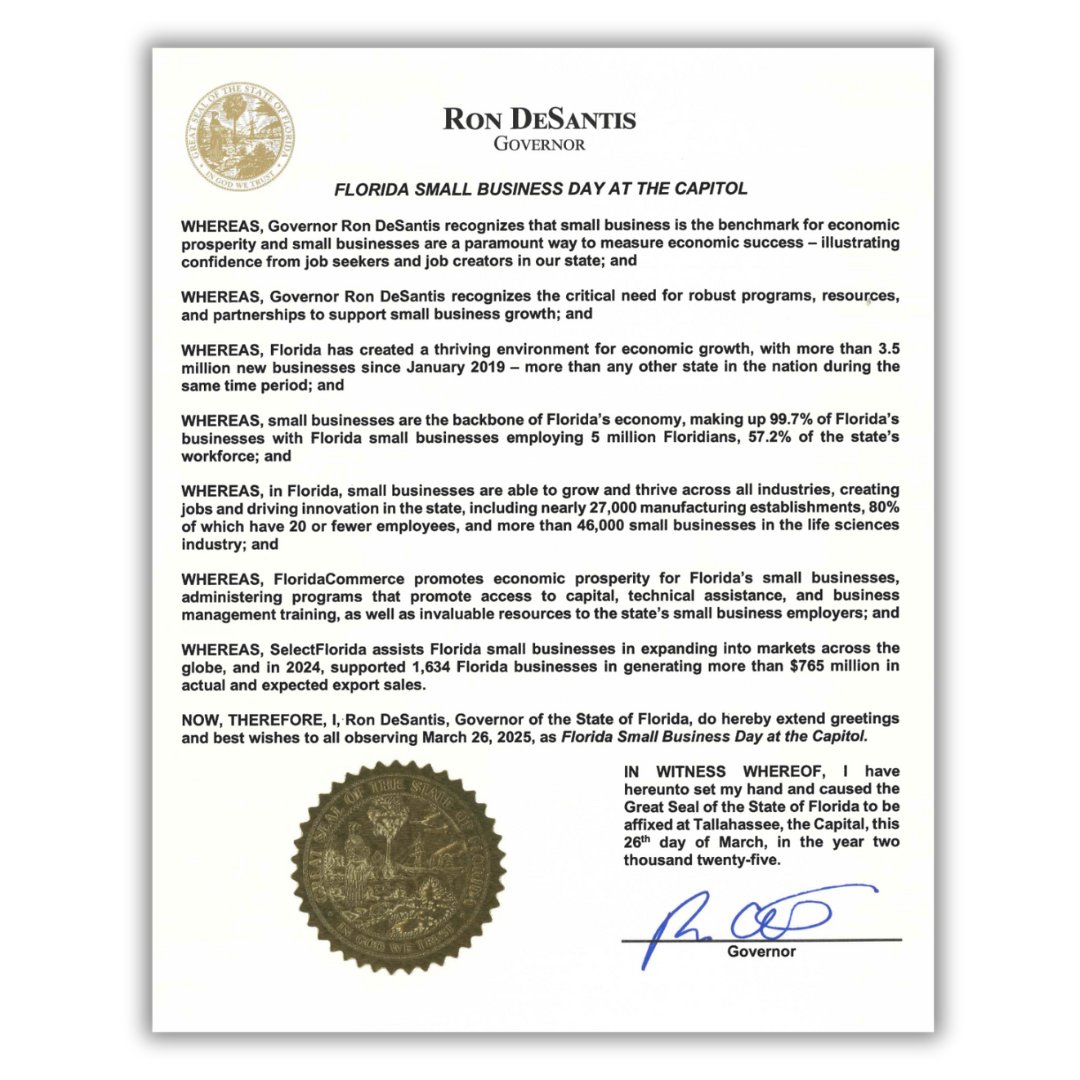 We were thrilled to host FL Small Business Day at the Capitol yesterday in Tallahassee. 50+ small biz clients &amp; partners came to showcase &amp; support small businesses. shorturl.at/epocc

@sbagov <a href="/FlFinancialReg/">Florida Financial Regulation</a> <a href="/FloridaDBPR/">Florida DBPR</a> <a href="/FLACommerce/">FloridaCommerce</a> <a href="/CareerSourceFL/">CareerSource Florida</a> <a href="/FFCFC/">First Capital Finance/Florida First Capital</a> <a href="/FloridaDMS/">Florida Department of Management Services (DMS)</a>