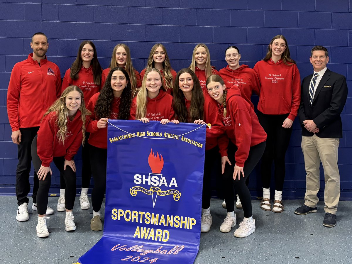 Congratulations to the Swift Current Comprehensive Girls Volleyball team for winning the <a href="/SaskMilk/">SaskMilk</a> Sportsmanship Award from the 5A Provincial Championship. Thank you to Coaches Wiens and Kelln for your leadership this season!