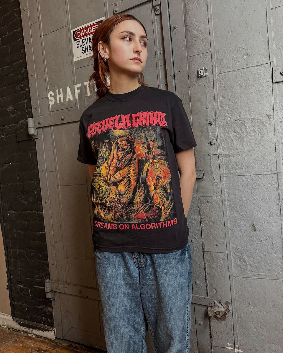 ⛓️ Feelings are merciless when they’re in turbulence ⛓️ <a href="/escuela_grind/">ESCUELA GRIND</a> shirts in store now 🔥mnrkheavy.com/products/escue…