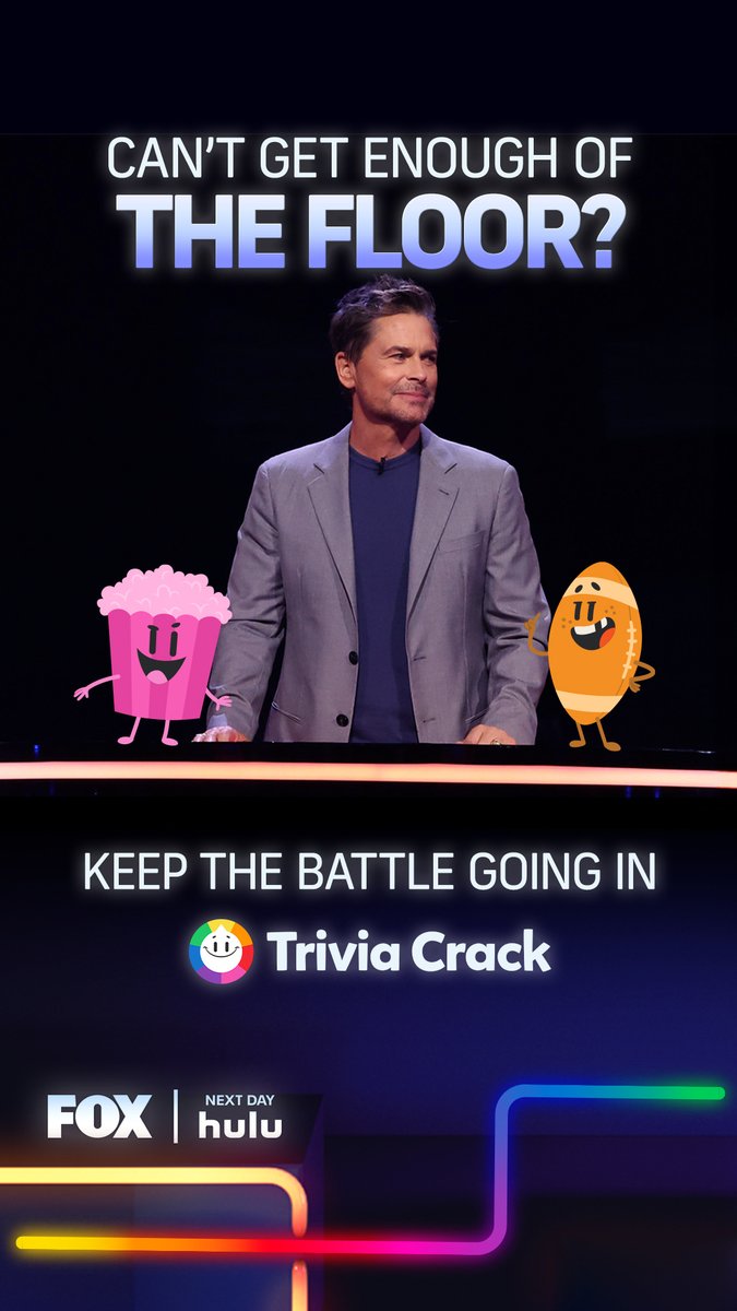 TriviaCrack's tweet image. Climb the leaderboard and prove your knowledge as a real contestant in this epic battle of wits! 
Join the challenge here: triviacrack.com/l/thefloor

@FOXTV @RealityClubFOX