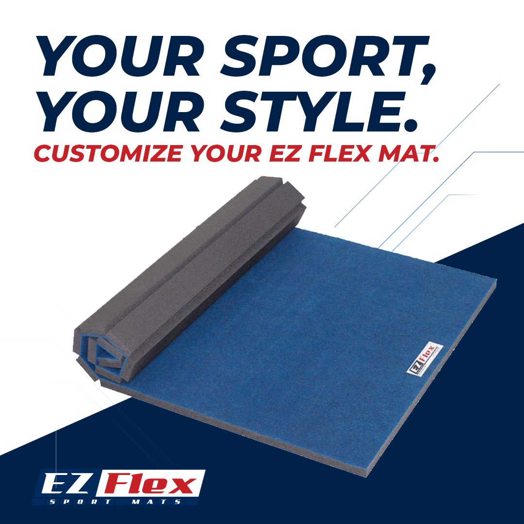 Whether you're training for cheer, tumbling, martial arts, or fitness, a mat made just for you is the ultimate flex. 😏👌 

Customize your #EZFlexMat with the perfect color, size and logo to match your vibe! ezflexmats.com/martial-arts-m…

#MMAMats