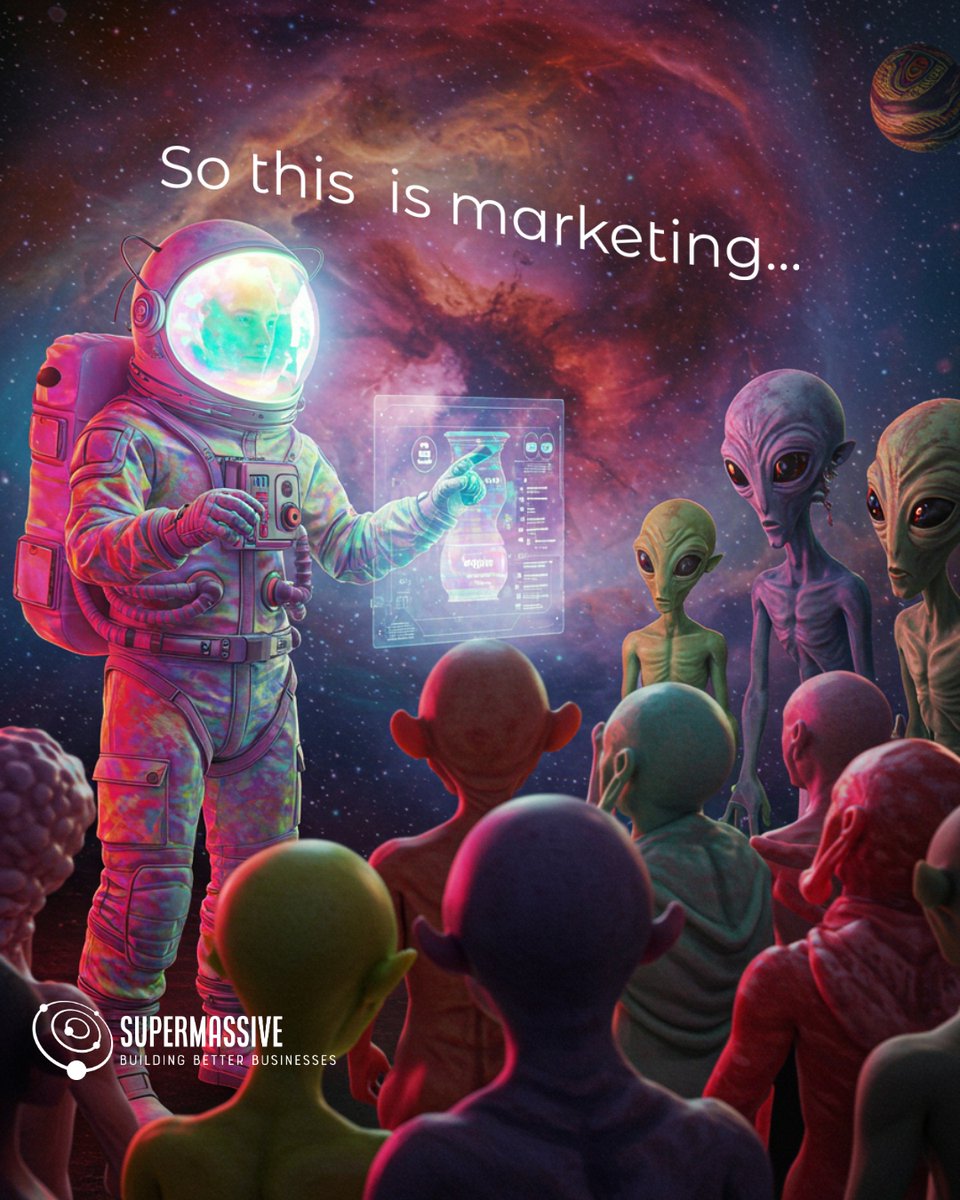 SUPERMASSIVELLC's tweet image. 🤖 Want less chaos, more conversions? Let SuperMassive optimize your strategy.
🌐 supermassiveimpact.com/contact

#MarketingThatWorks #AlienApproved #DigitalMarketing #AIinMarketing