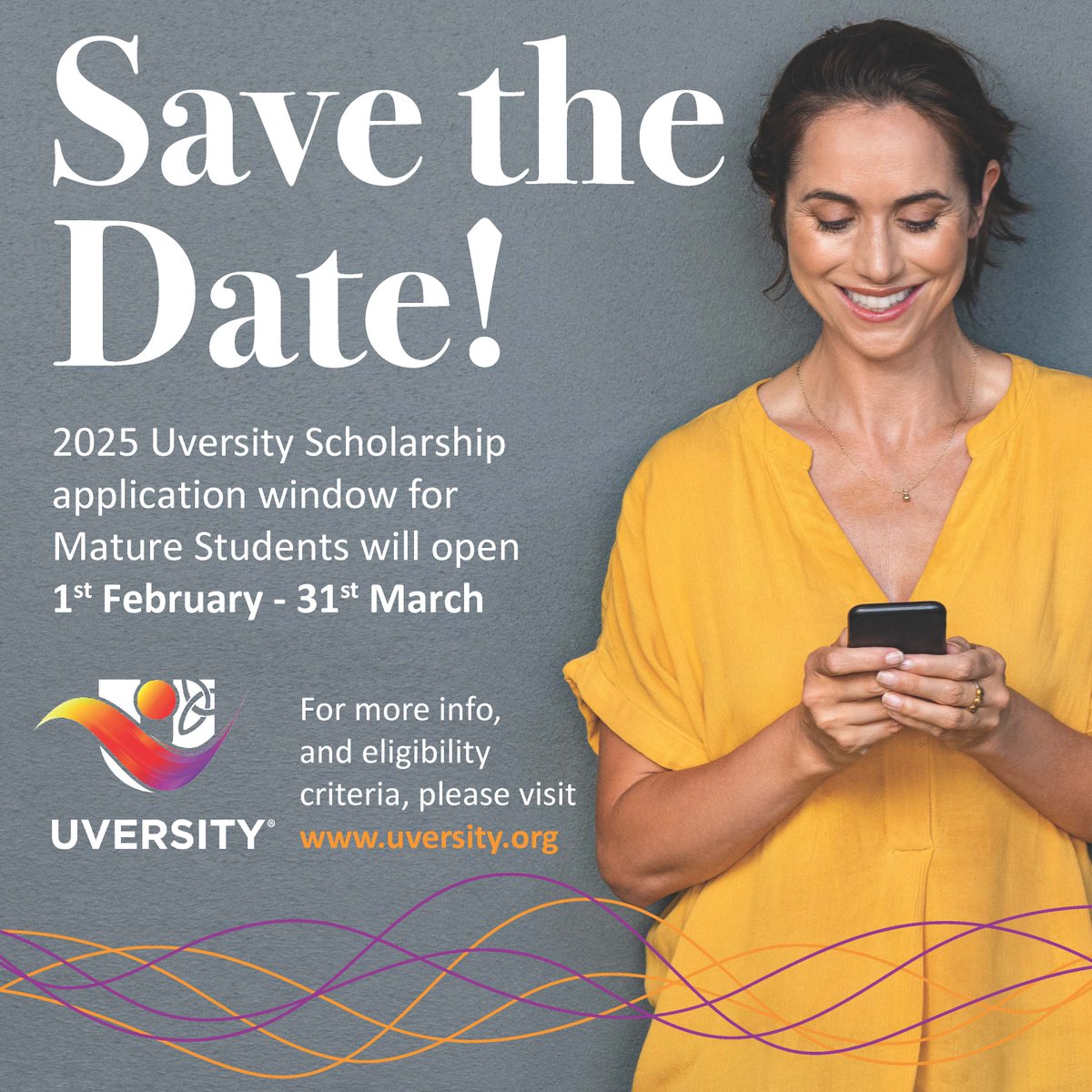 DCU Access (@dcuaccess) on Twitter photo Reminder! The Uversity Scholarship Application Closes Soon! 🎓
The Uversity Scholarships for Adult Learners application portal closes next Monday 31st March 2025!🗓️
🔗 uversity.org
#DCUAccess #DCU #DublinCityUniversity <a href="/DCU/">Dublin City University</a> Reminder! The Uversity Scholarship Application Closes Soon! 🎓
The Uversity Scholarships for Adult Learners application portal closes next Monday 31st March 2025!🗓️
🔗 uversity.org
#DCUAccess #DCU #DublinCityUniversity <a href="/DCU/">Dublin City University</a>