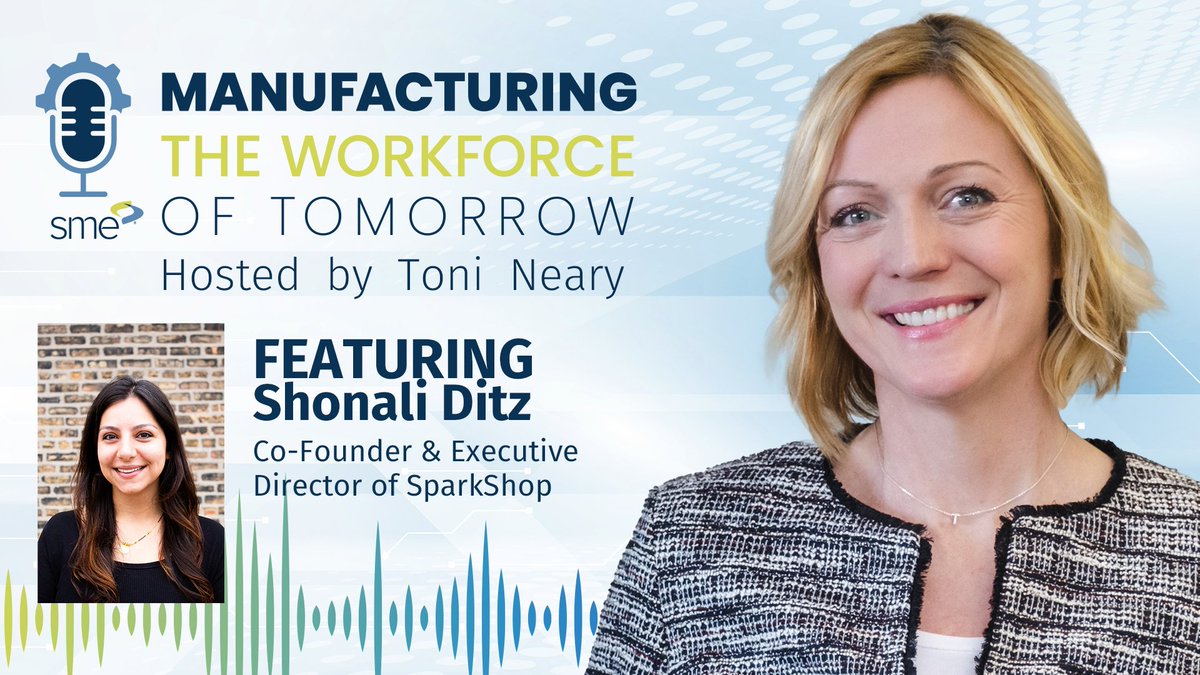 In our latest "Manufacturing the Workforce of Tomorrow" episode, we speak with Shonali Ditz, Co-Founder &amp; Executive Director of SparkShop! Learn about how SparkShop is igniting a passion for #STEM in children. Listen here: brnw.ch/21wRCEU