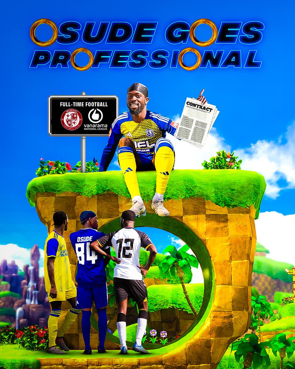 hashtagutd's tweet image. OSUDE GOES PRO 🥹 @JoshOsude
Today the club can officially announce that Joshua Osude has made the step up to the @TheVanaramaNL, as he joins @wokingfc 🙌
Whilst we are gutted to see our resident speedster leave for pastures new, we are thrilled that he has been able to pursue…