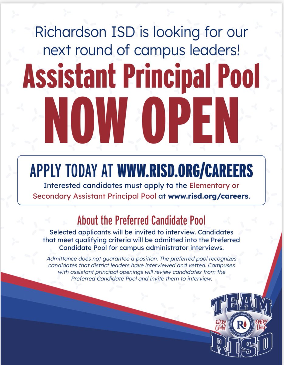 Apply today! Best decision you will ever make! #risdbetheone