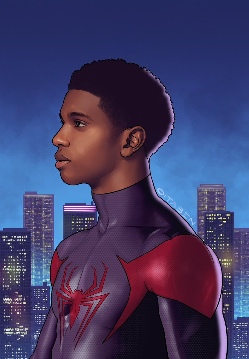 manueloitaben's tweet photo. Miles 🕷️🕸️❤️

#spiderman #milesmorales #spiderverse #marvel #marvelcomics #procreate #fanart https://t.co/C3Vrf13Kdr