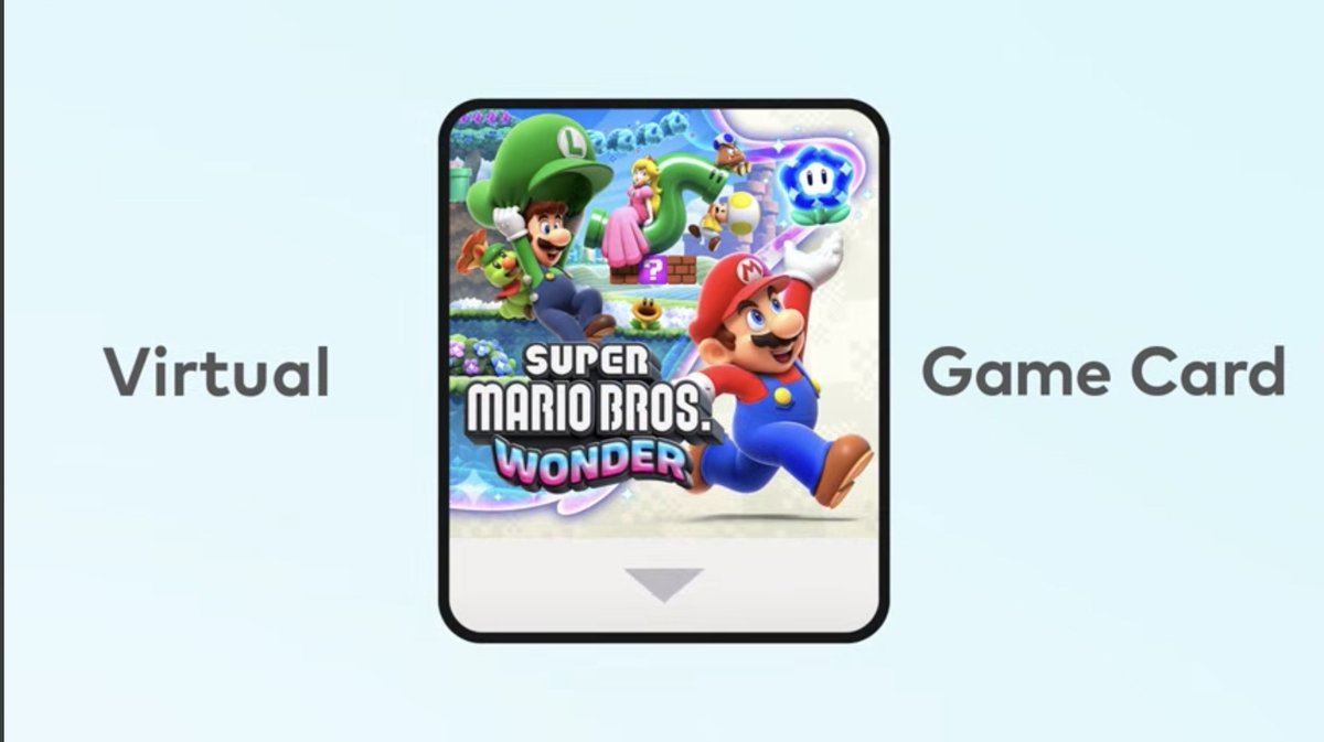 GoombaSneaky's tweet image. I&apos;m surprised and yet not surprised people aren&apos;t talking about this more. I might make a video on it to help people understand why this is cool and great to have!
#NintendoDirect #VirtualGameCard #NintendoSwitch #NintendoSwitch2 #Nintendo