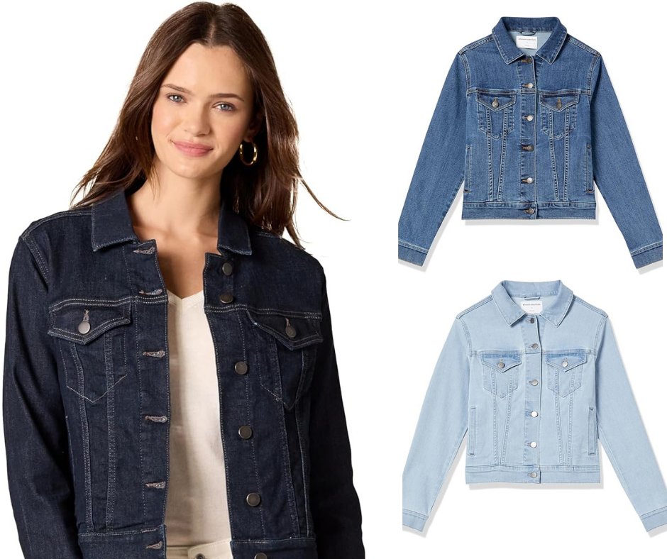 Amazon Essentials Women's Jean Jacket
Product Link: amzn.to/4j6lwz4
Price: $19.99
3 Colors available.
#AmazonEssentials #DenimLove #ClassicStyle #WardrobeGoals #EverydayFashion #TimelessDenim #LayeredLook #ComfortAndStyle #PlusSizeFashion #DenimEssentials
