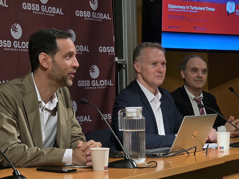 GBSBGlobal's tweet image. 🗣️ BCNTalks launched!

📸 We&apos;re bringing global economic &amp;amp; political discussions to Barcelona. First event: Ferran Costa, Andorra&apos;s UN Ambassador, joined by top experts. More to come!

#BCNTalks #Barcelona #GlobalIssues