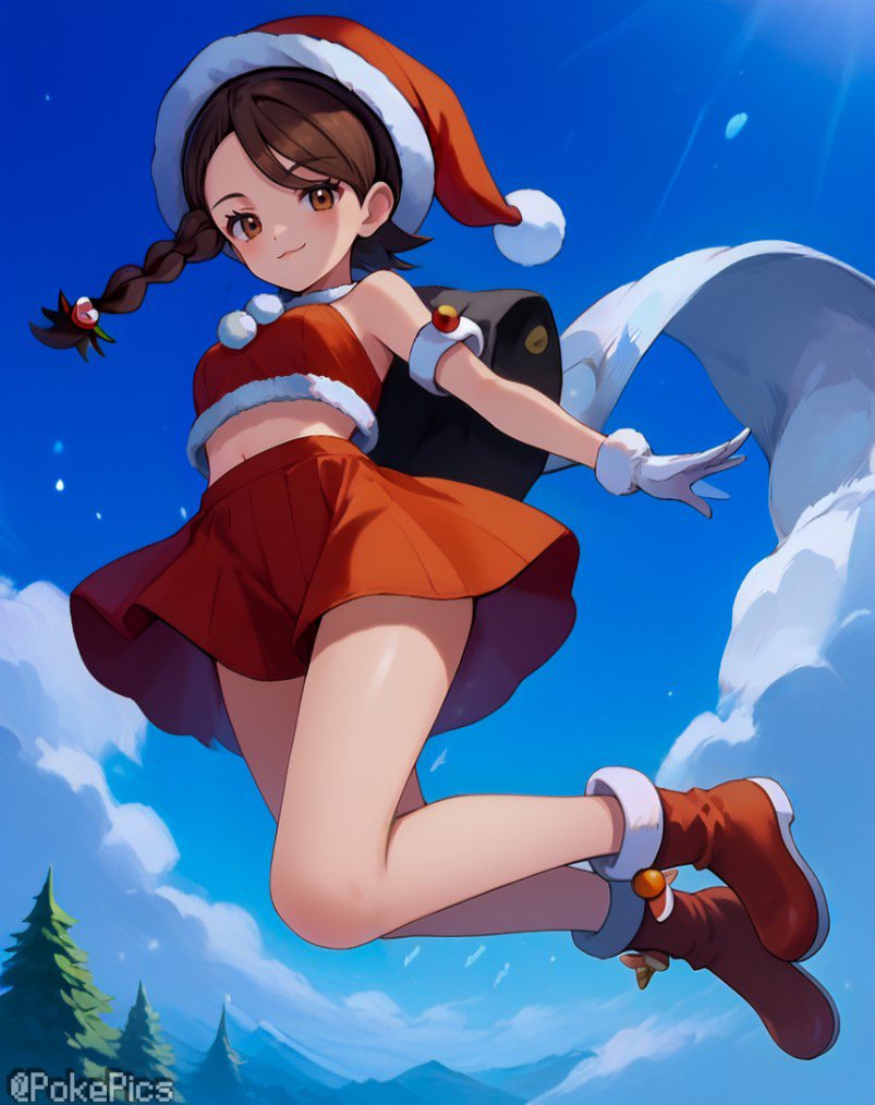 PokePicsX's tweet image. Juliana with that low-key cool energy.
She really makes the Paldea journey her own.

📍Check the bio for more!

#AIArt #JulianaPokemon #Gen9Pokemon