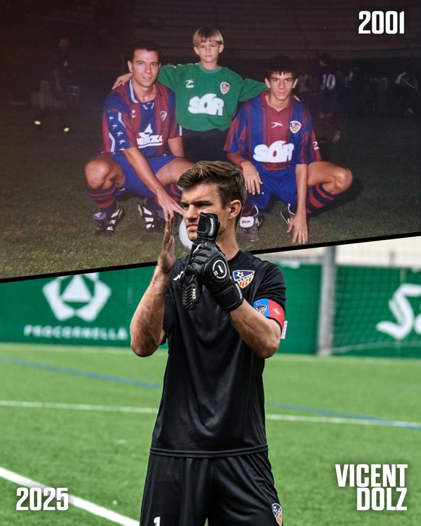 #ADNVenecia amb 𝗩𝗜𝗖𝗘𝗡𝗧 𝗗𝗢𝗟𝗭

Alzireny i de la 𝐔𝐃🐯

Vicent va formar part de la nostra pedrera durant 8 temporades i des de 2015 ha format part del primer equip fins a 9 temporades.

🏠 Com a casa en cap lloc 💙❤️

#UDAlzira | #SomLaResistència
#ADNVenecia