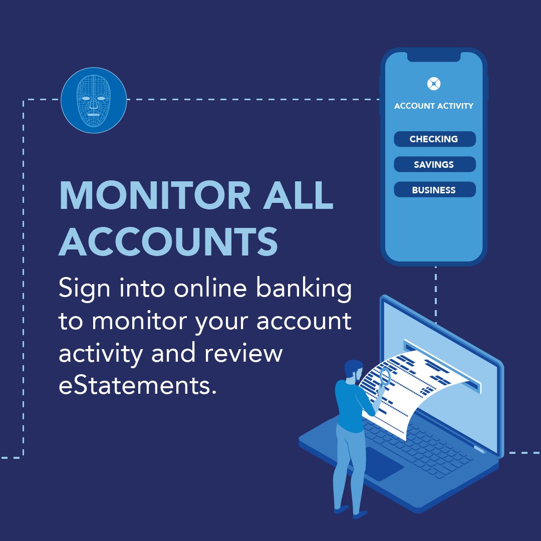OriginBank's tweet photo. Hackers are always adapting their tactics – are you taking the right precautions to protect your information? Stay ahead of scammers with our essential security tips:

💻Create strong, unique passwords
📲Use multi-factor authentication
🚫Watch out for phishing emails

Learn more: https://t.co/vZ2DSC4gkV