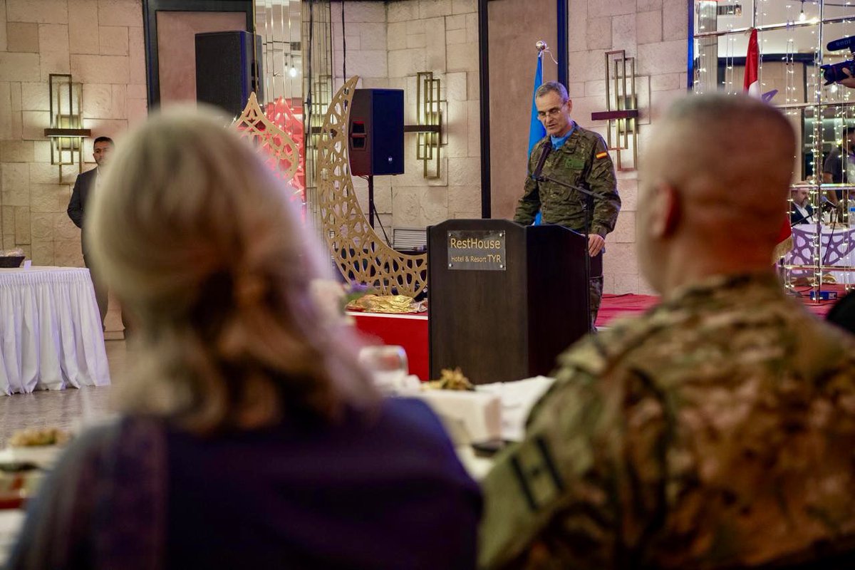 UNIFIL (@unifil_) on Twitter photo Today, UNIFIL Head <a href="/aroldo_lazaro/">Aroldo Lázaro</a> hosted an Iftar with local leaders from south Lebanon. Our mission, built on dialogue and cooperation, focuses on supporting <a href="/LebarmyOfficial/">الجيش اللبناني</a> in restoring stability & security in the south. Working together is key, especially in difficult times. Today, UNIFIL Head <a href="/aroldo_lazaro/">Aroldo Lázaro</a> hosted an Iftar with local leaders from south Lebanon. Our mission, built on dialogue and cooperation, focuses on supporting <a href="/LebarmyOfficial/">الجيش اللبناني</a> in restoring stability & security in the south. Working together is key, especially in difficult times.