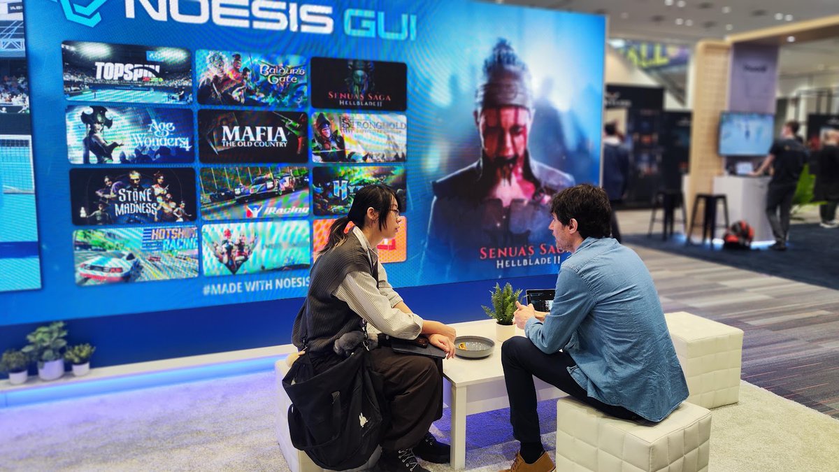 Looking back at our incredible experience at GDC 2025!

Our booth was buzzing  with energy, a stunning video-wall, a powerful lineup of games, and  inspiring conversations with amazing developers.

From showcasing Noesis  Studio in action to connecting with industry leaders, GDC