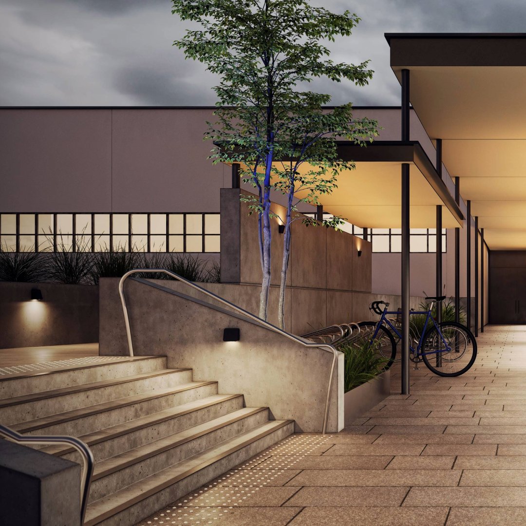 HydrelLighting's tweet image. With a proprietary precision light source, the high-performing luminaire offers three tailored distributions – ranging from very wide lateral spread to long forward distribution. No striations or color separation! #Wander #newproduct #pathwaylights #steplighting #outdoorlighting