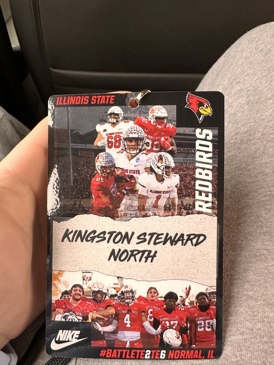 Kingston Steward (@kingstonsteward) on Twitter photo Thank you <a href="/CoachNiekamp/">Travis Niekamp</a> and the rest of the coaching staff for the invite. I had a great time and I’m blessed that I had this opportunity! <a href="/RedbirdFB/">Illinois State Football</a> <a href="/PrepRedzoneWI/">Prep Redzone Wisconsin</a> <a href="/MJ_NFLDraft/">Mark Johnson</a> #BATTLETE2TE6 Thank you <a href="/CoachNiekamp/">Travis Niekamp</a> and the rest of the coaching staff for the invite. I had a great time and I’m blessed that I had this opportunity! <a href="/RedbirdFB/">Illinois State Football</a> <a href="/PrepRedzoneWI/">Prep Redzone Wisconsin</a> <a href="/MJ_NFLDraft/">Mark Johnson</a> #BATTLETE2TE6