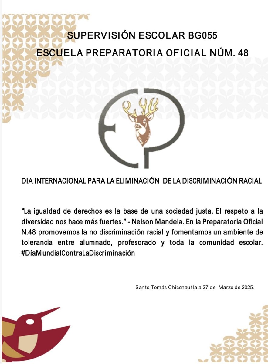 Preparatoria Oficial No 48 tweet media