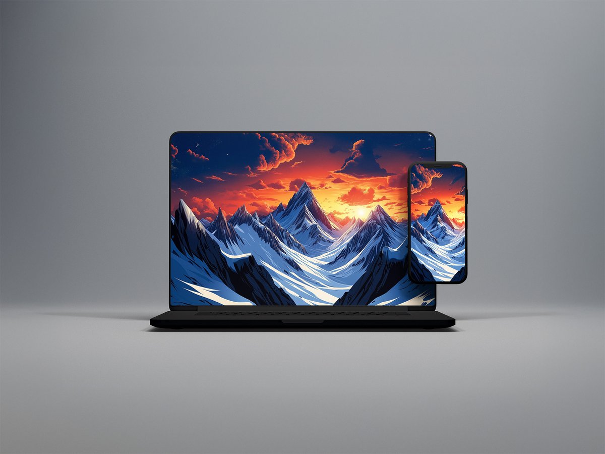 wallsbyjfl's tweet image. &quot;Summit Inferno&quot;

Free/Premium #Wallpapers via Bio 🔗