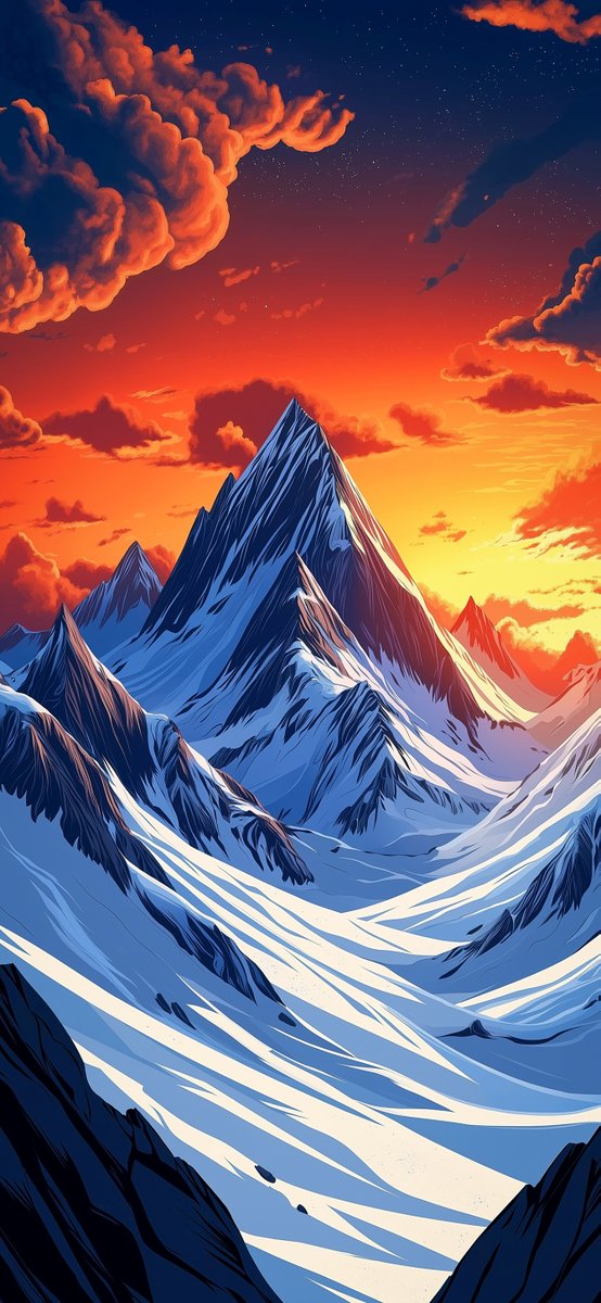 wallsbyjfl's tweet image. &quot;Summit Inferno&quot;

Free/Premium #Wallpapers via Bio 🔗