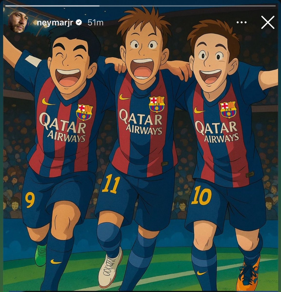 PortalMessi's tweet photo. Neymar via IG. https://t.co/GV7GtU3hSv