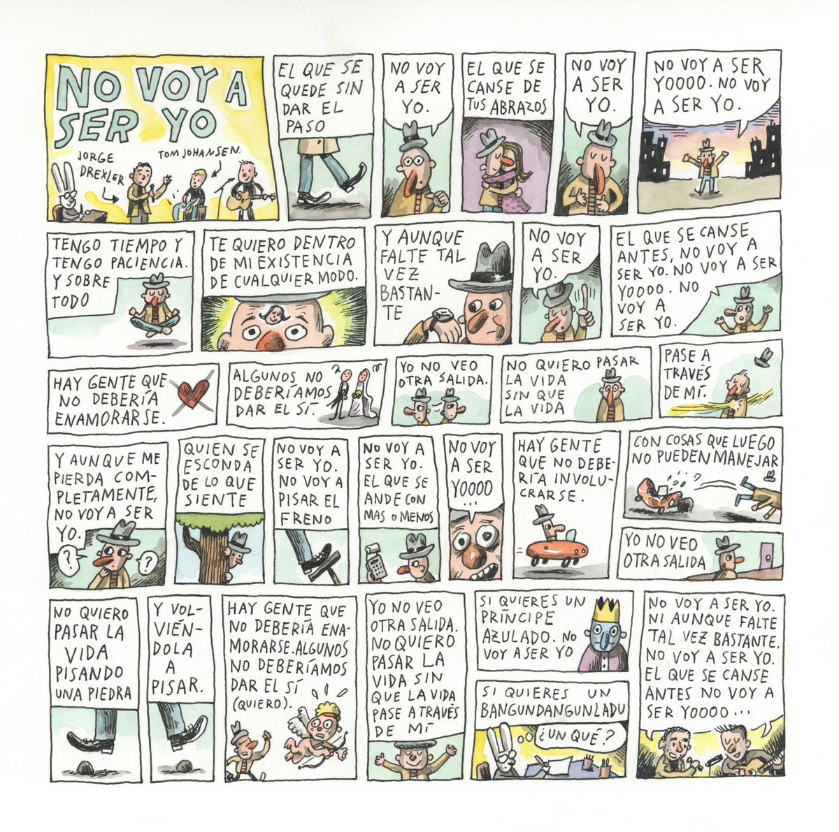 Liniers (@porliniers) on Twitter photo Nueva canción del “Kevin & Liniers: Desde que te Madrid” con <a href="/tomjohansen__/">tomjohansen__</a> y <a href="/drexlerjorge/">Jorge Drexler</a> lnk.to/NoVoyASerYo Nueva canción del “Kevin & Liniers: Desde que te Madrid” con <a href="/tomjohansen__/">tomjohansen__</a> y <a href="/drexlerjorge/">Jorge Drexler</a> lnk.to/NoVoyASerYo