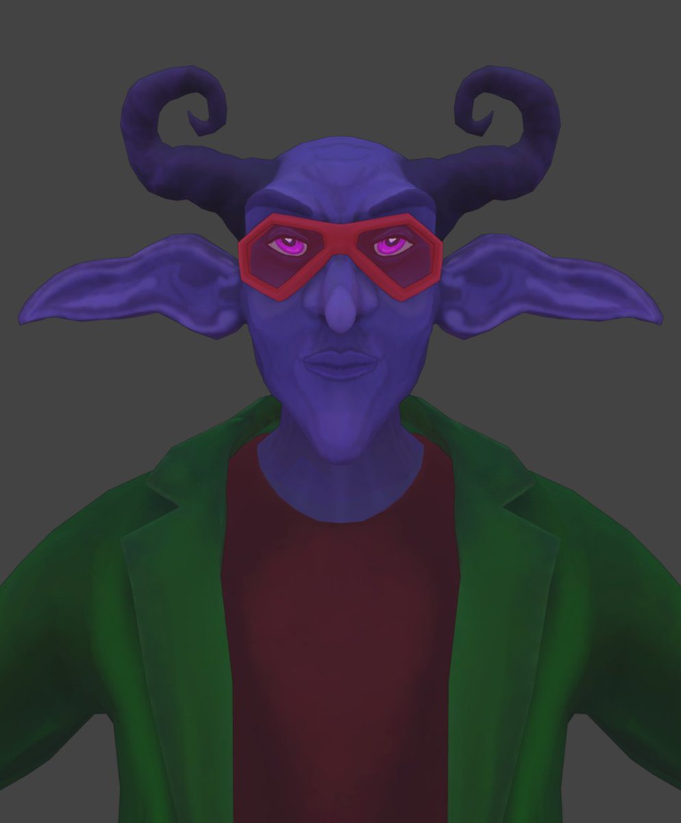 KarolisDotJPG's tweet image. Texture Renders #charactermodeling #sculpting #gameart #goblin #3dmodelling #digitalart #gamedev