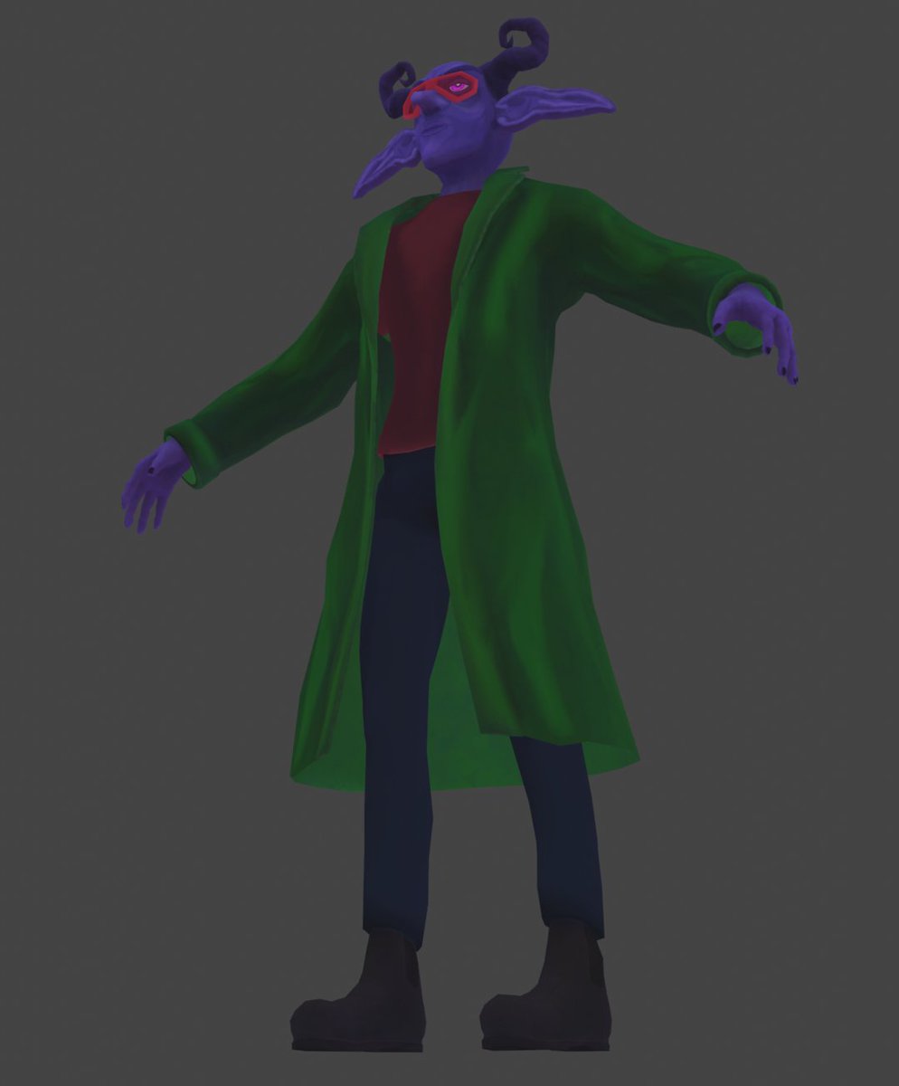 KarolisDotJPG's tweet image. Texture Renders #charactermodeling #sculpting #gameart #goblin #3dmodelling #digitalart #gamedev