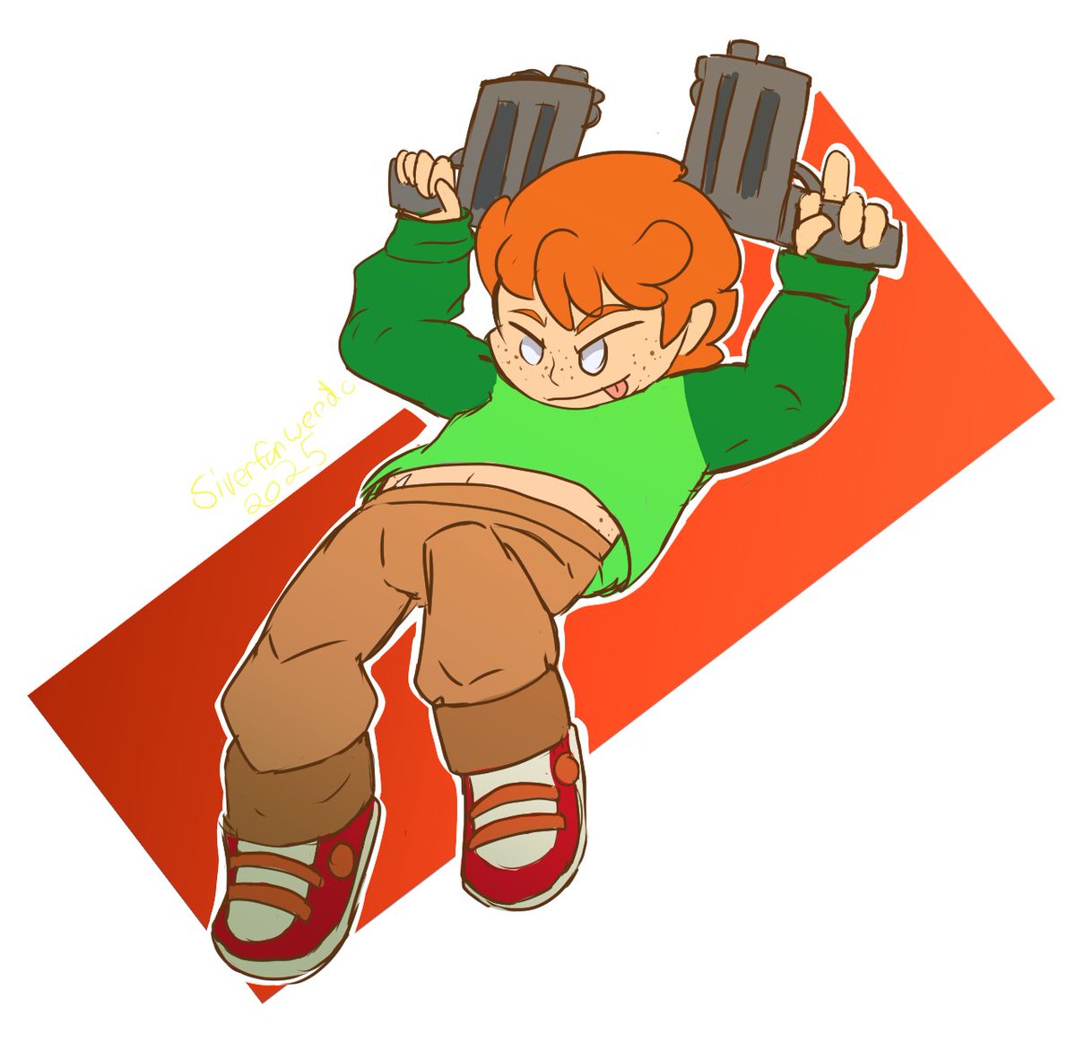 Siverdotheart's tweet photo. forgot to share this Pico drawing i made. #fridaynightfunkin #fnf #Pico #fanart https://t.co/wiLnmtYg2K