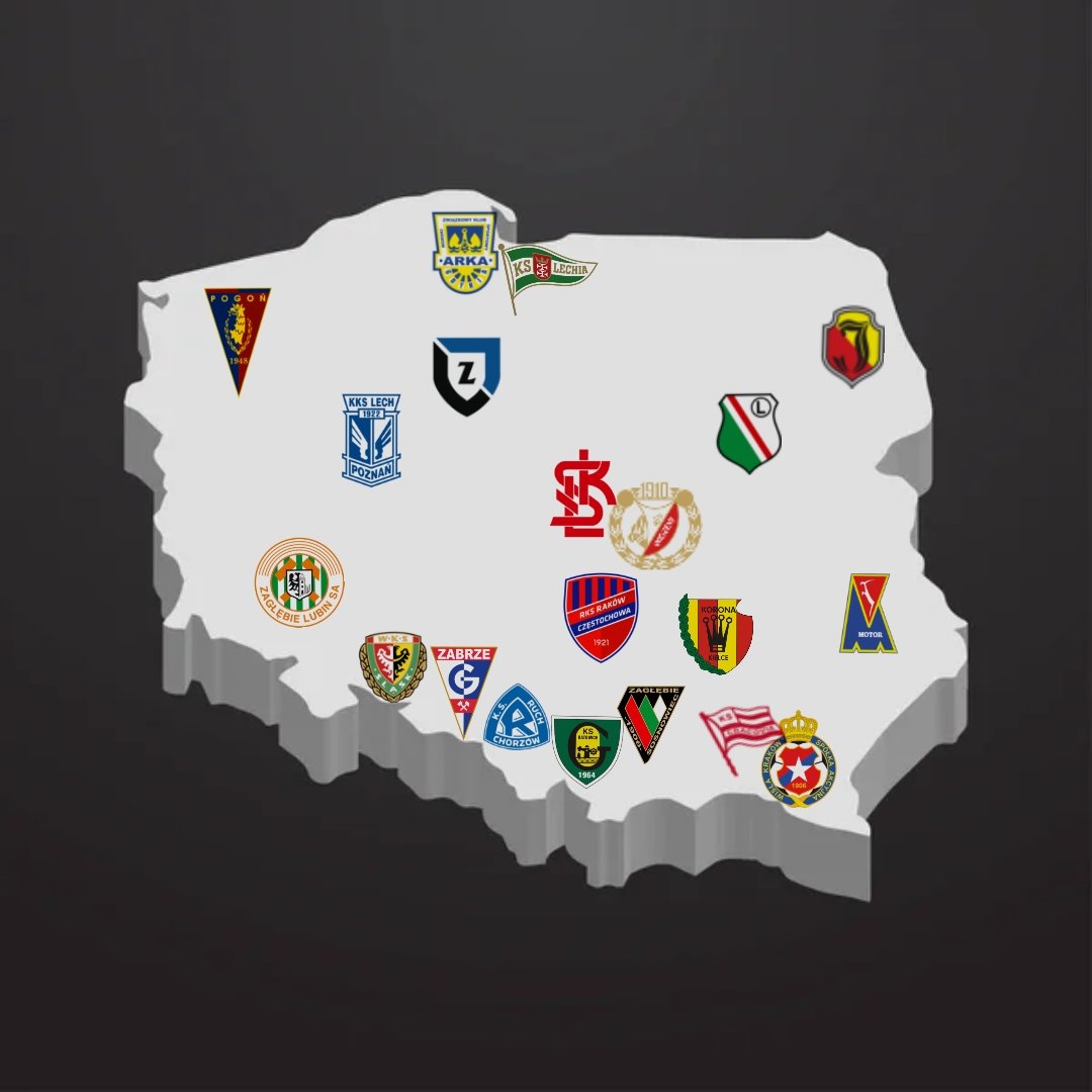 EKSTRAKLASA MARZEŃ
Kryteria: 
możliwości, miasta, kibice, marki, budżety, potencjał, sympatie i antypatie...
Zapraszam do OBIEKTYWNEJ dyskusji, wrzucania fot /opraw /stadionów, podważania obecności czy udowodnienia kogo brakuje.
🧵 NITKA🧵
