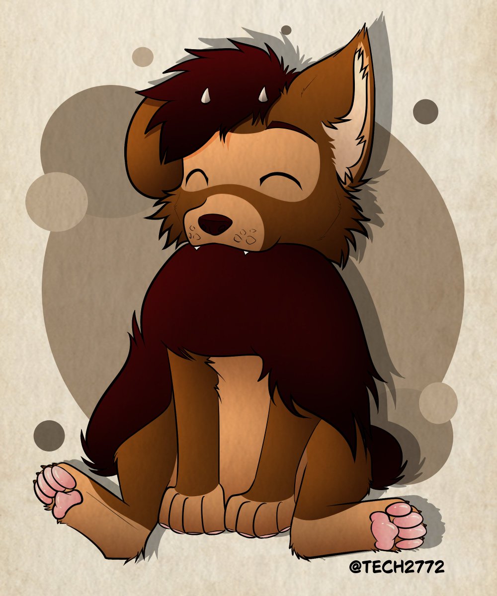 He caught the tail! Yay!
Art for <a href="/GBlackmuzzle/">Gavin von Blackmuzzle</a>