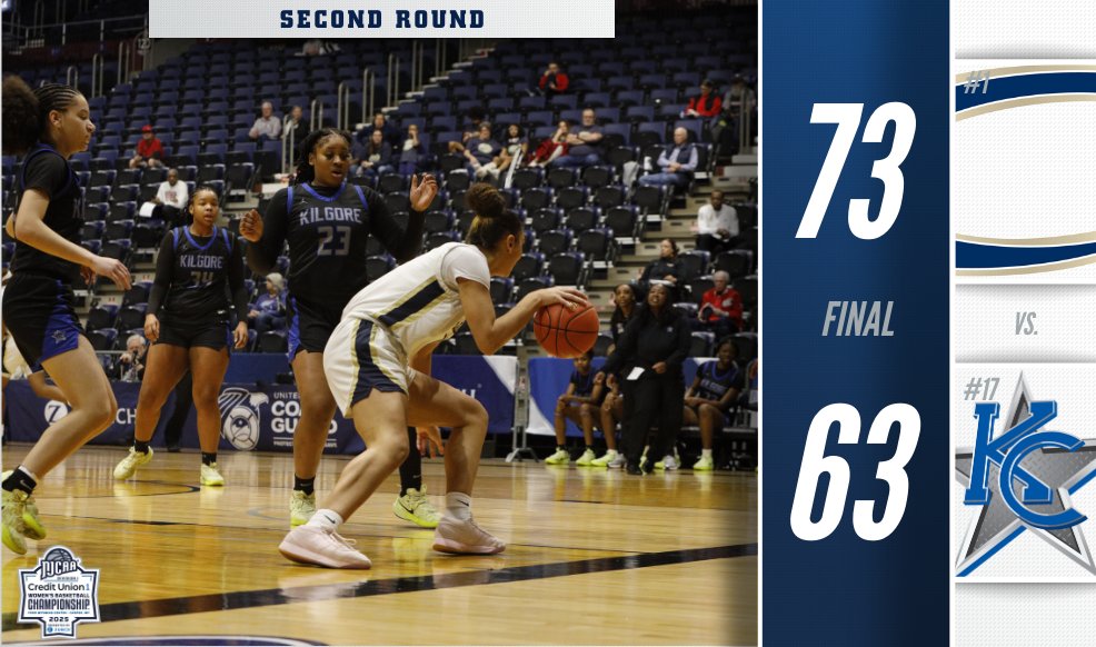 ⏰ The top seed is moving into the quarterfinals

Chipola holds off a fierce Kilgore comeback and advances in the 2025 <a href="/MyCreditUnion1/">Credit Union 1</a> #NJCAABasketball DI Men's Championship!

njcaa.org/championships/…