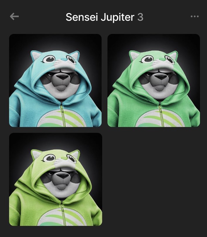 🐼 SENSEI x JUPITER 🐼

Only three 1/1 Sensei JUP pandas.

Who wants one?