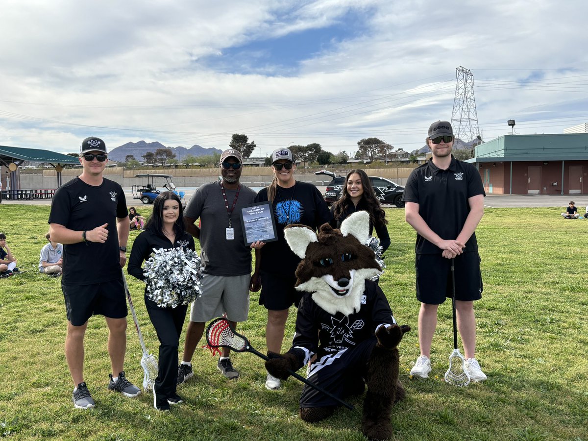 CCSD Engagement Unit (@ccsdengage) on Twitter photo Big cheers to our final <a href="/vegasdesertdogs/">Las Vegas Desert Dogs</a> Teacher of the Game of the season — Ms. Katie Thomas, PE teacher from McCaw Elementary! Join us in celebrating her at the game on April 18th! Big cheers to our final <a href="/vegasdesertdogs/">Las Vegas Desert Dogs</a> Teacher of the Game of the season — Ms. Katie Thomas, PE teacher from McCaw Elementary! Join us in celebrating her at the game on April 18th!