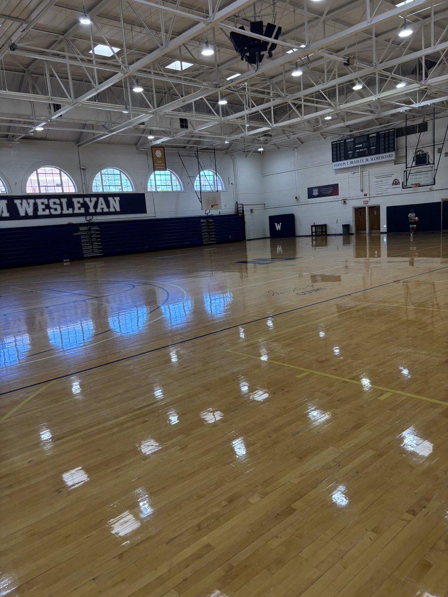 Thank you Coach Thompson &amp; The team for an awesome visit today at North Carolina Wesleyan!