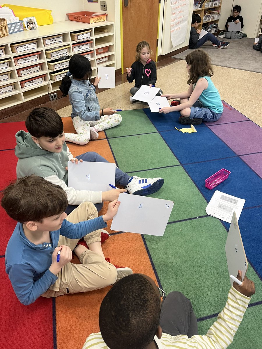 Fourth graders put their math skills (and luck!) to the test with Mediocrity from <a href="/benorlin/">Ben Orlin</a>’s Math Games with Bad Drawings! A fun way to explore probability, strategy, and a little bit of chaos. #MathGames #StudentEngagement #WOschool