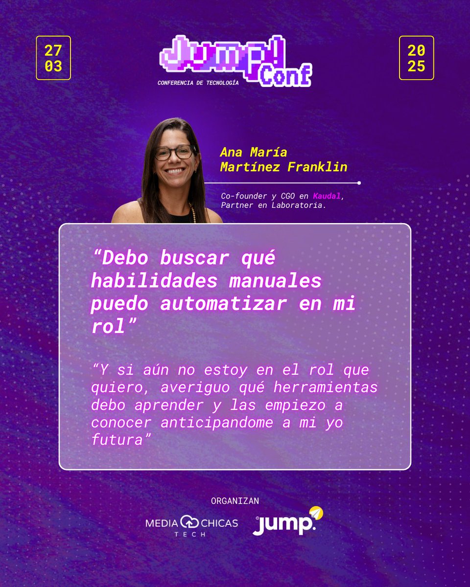 JUMP! Conferencia de Tecnología tweet media