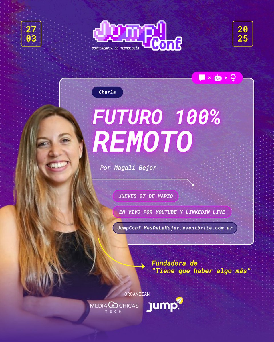 JUMP! Conferencia de Tecnología tweet media