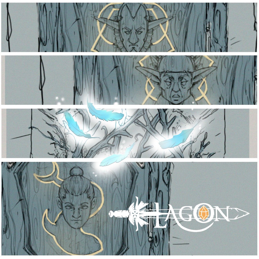 lagonthegame's tweet image. Las ramas se aferraban con retorcido empeño al esqueleto de aquel antiguo ventanal; quién sabe si
llevadas por el miedo o por el resentimiento. Los rayos fragmentaban el paisaje como quejidos de
una tierra herida.
#fyp #fypviral #videojuegos #videogames #madewithunity #gamedev